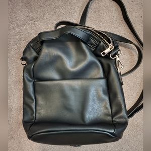 Black Mini Backpack Purse